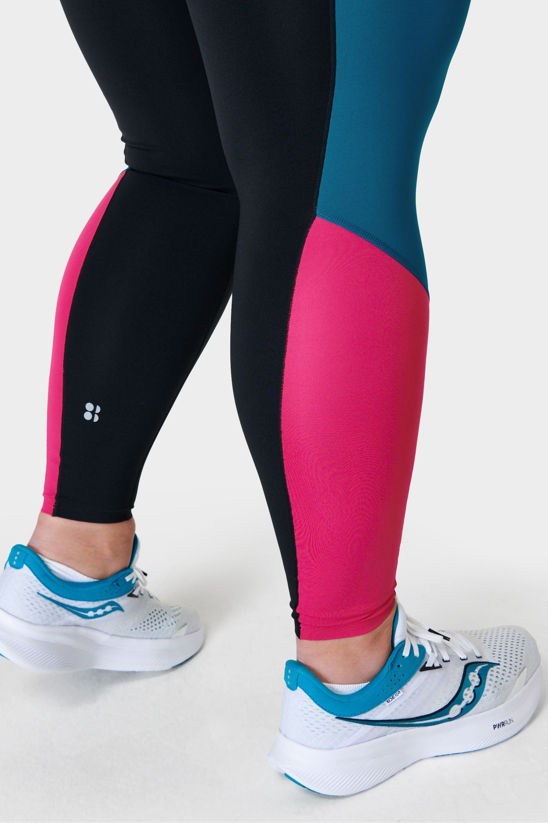 Black and pink workout leggings shop