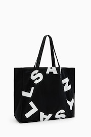 AllSaints Black Large Tierra Tote Bag - Image 3 of 4