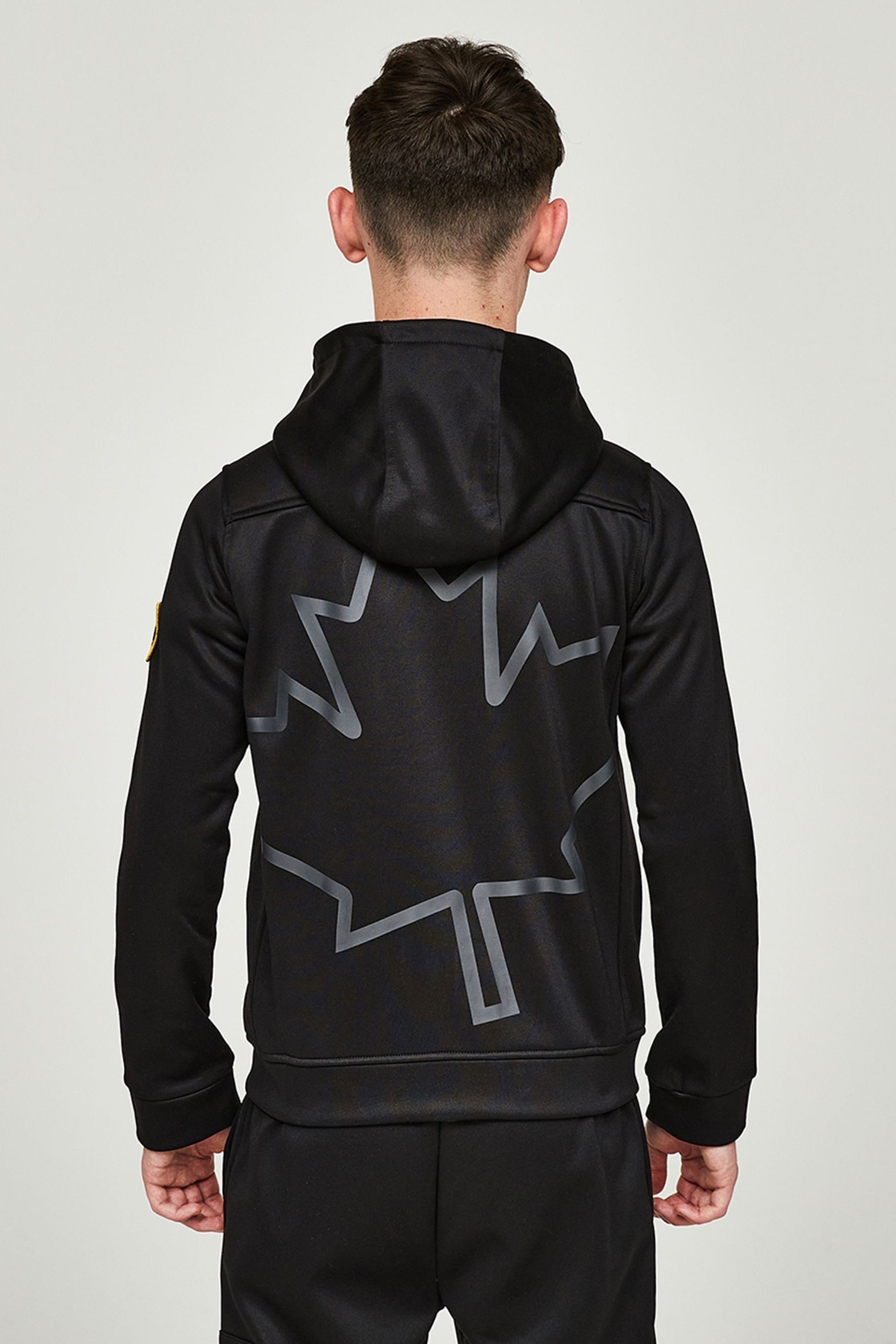 Buy Zavetti Canada Juniors Firronino Zip Through Black Hoodie from Next Turkey