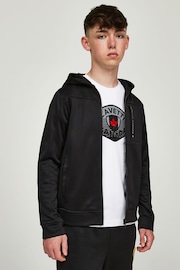 Zavetti Canada Juniors Firronino Zip Through Black Hoodie - Image 4 of 5