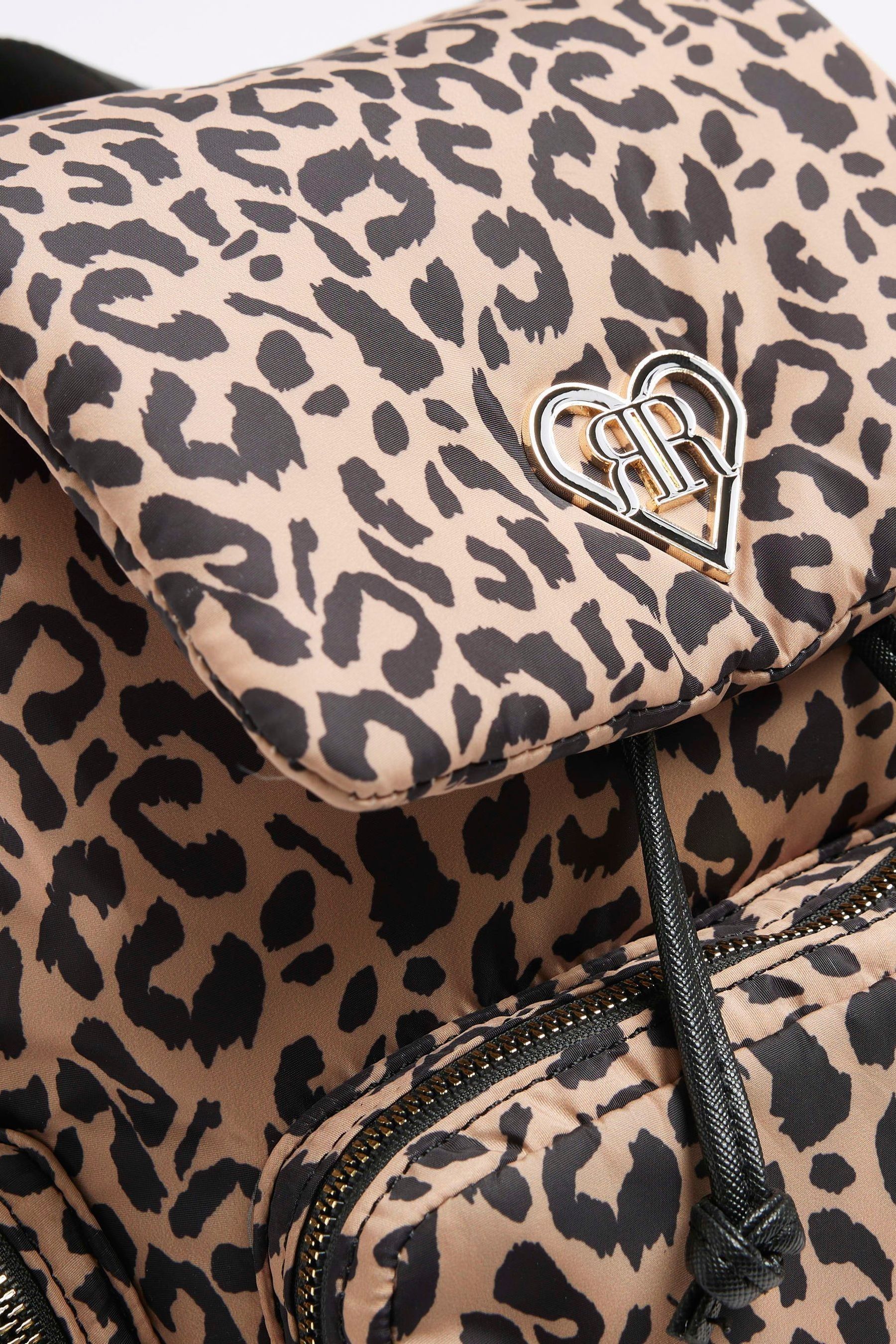 Girls leopard backpack store