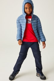 Regatta Blue Junior Hooded Marizion Jacket - Image 1 of 7