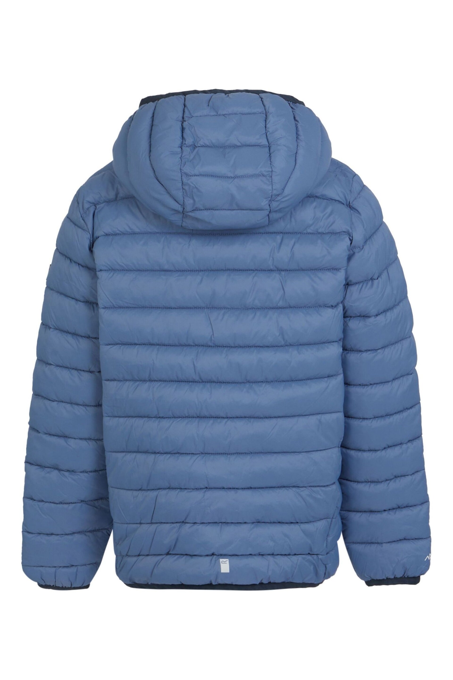 Regatta Blue Junior Hooded Marizion Jacket - Image 6 of 7