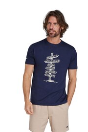 Raging Bull Blue Sign Post T-Shirt - Image 1 of 7