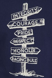 Raging Bull Blue Sign Post T-Shirt - Image 7 of 7