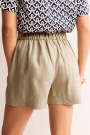 Boden Natural Hampstead Linen Shorts - Image 3 of 5