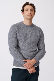 Aubin Riply Twist Crew Neck Jumper - Image 1 of 7