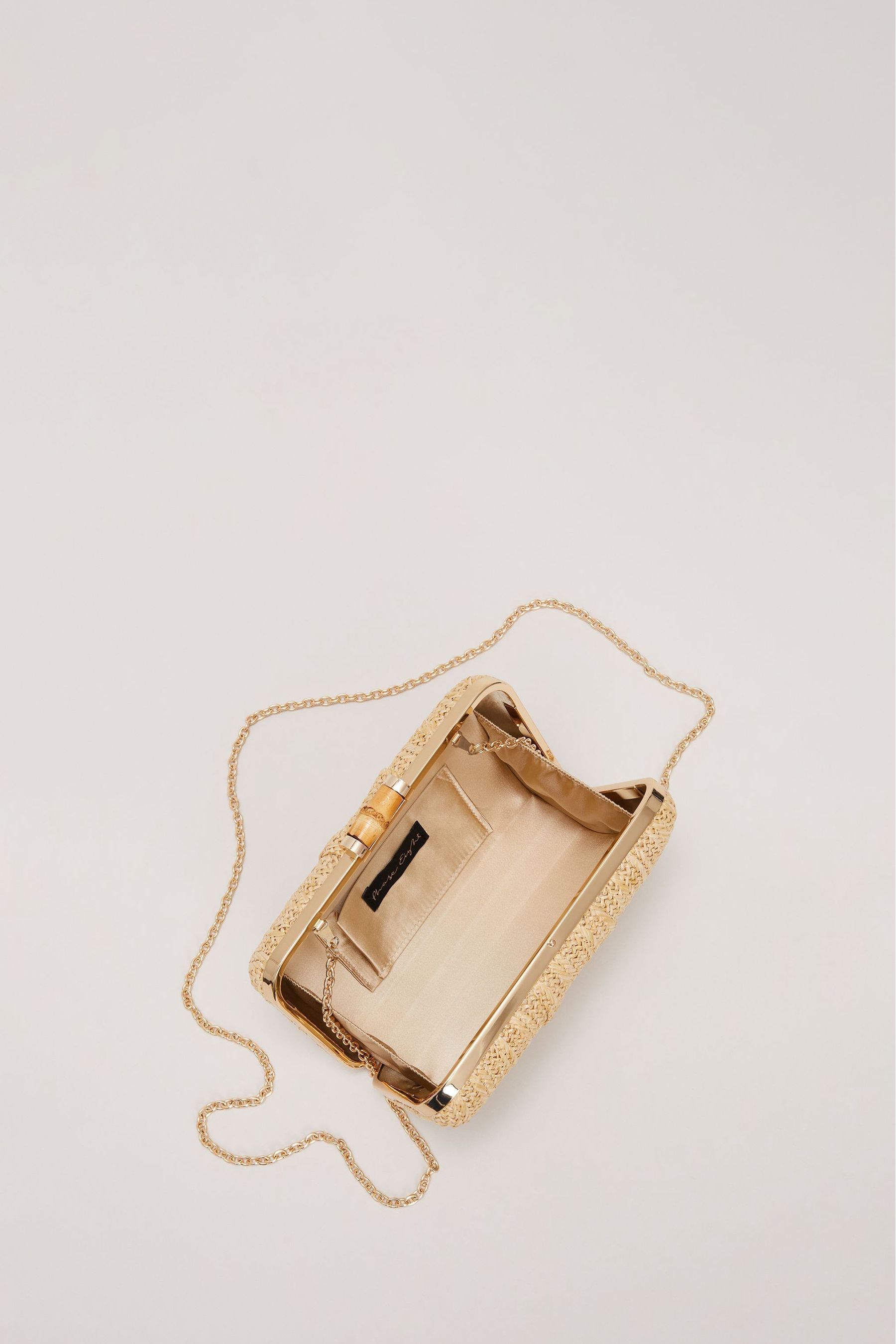Raffia box bag best sale