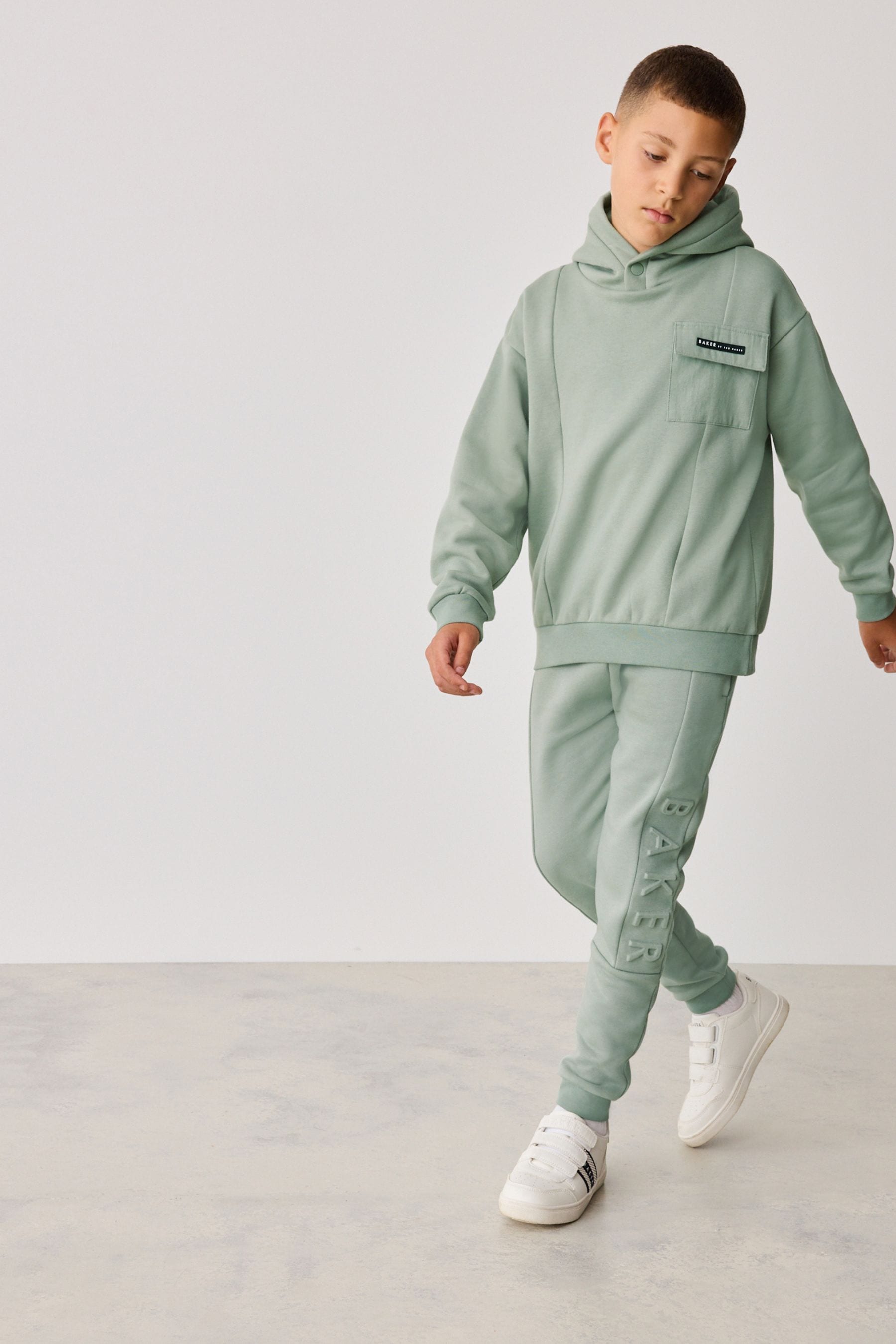 Buy Baker by Ted Baker Sage Green Hoodie and Jogger Set from Next Ireland