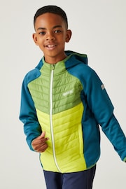 Regatta Aqua Blue Kielder Hybrid VIII Stretch Hooded Jacket - Image 1 of 7