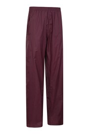 Mountain Warehouse Purple Womens Pakka Waterproof Over Trousers - Image 4 of 8
