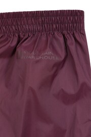 Mountain Warehouse Purple Womens Pakka Waterproof Over Trousers - Image 5 of 8