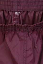 Mountain Warehouse Purple Womens Pakka Waterproof Over Trousers - Image 6 of 8