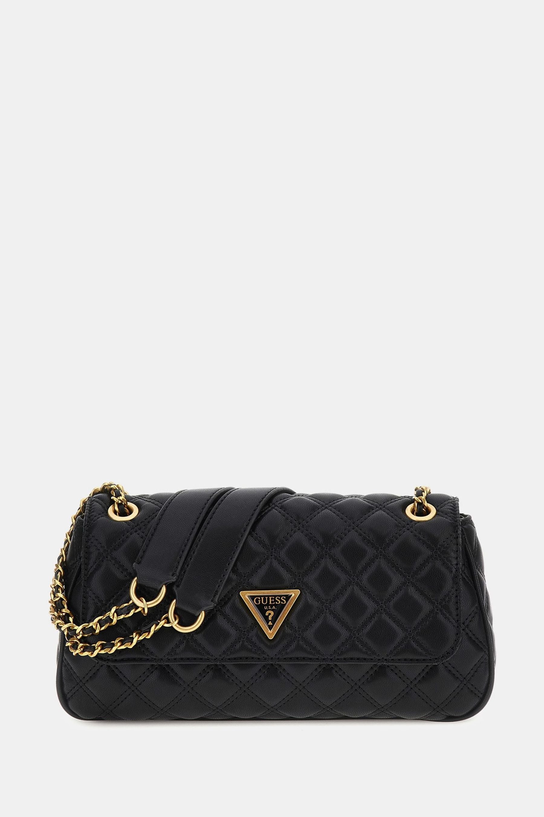 Buy GUESS Giully Quilted Convertible Cross Body Flap Bag from the Next UK online shop