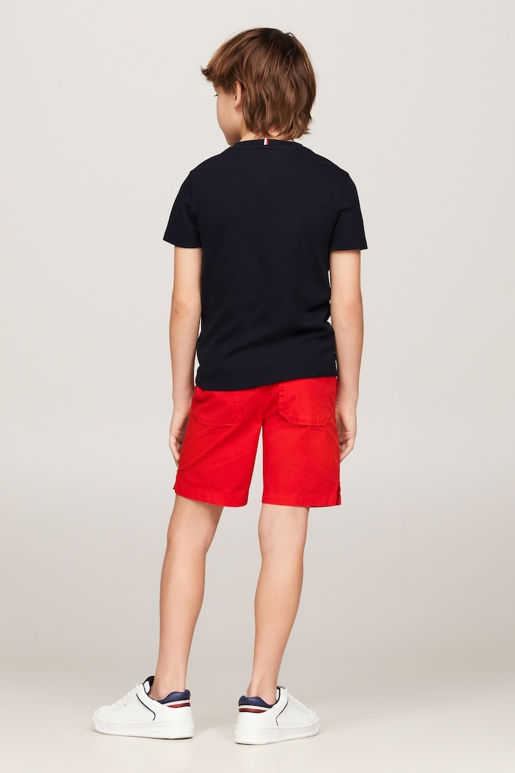 Tommy Hilfiger Blue Monogram Logo T-Shirt - Image 2 of 6