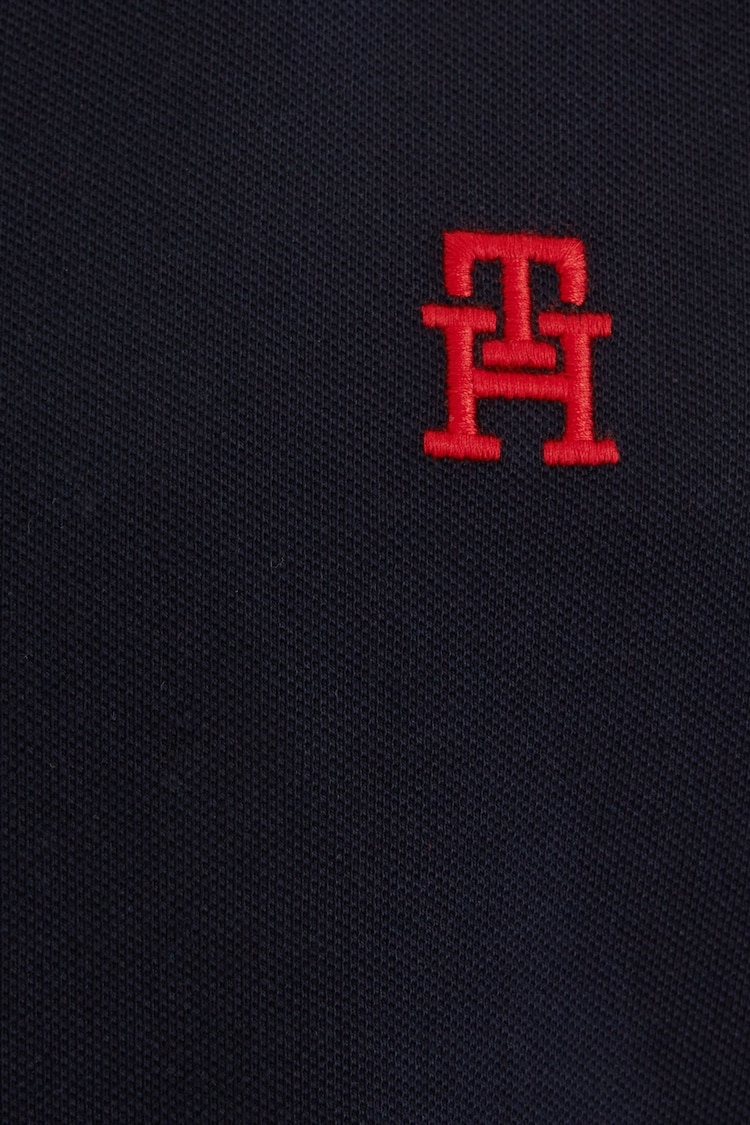 Tommy Hilfiger Blue Monogram Logo T-Shirt - Image 6 of 6