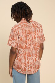 White Stuff Orange Cactus Printed Shirt - Image 2 of 7