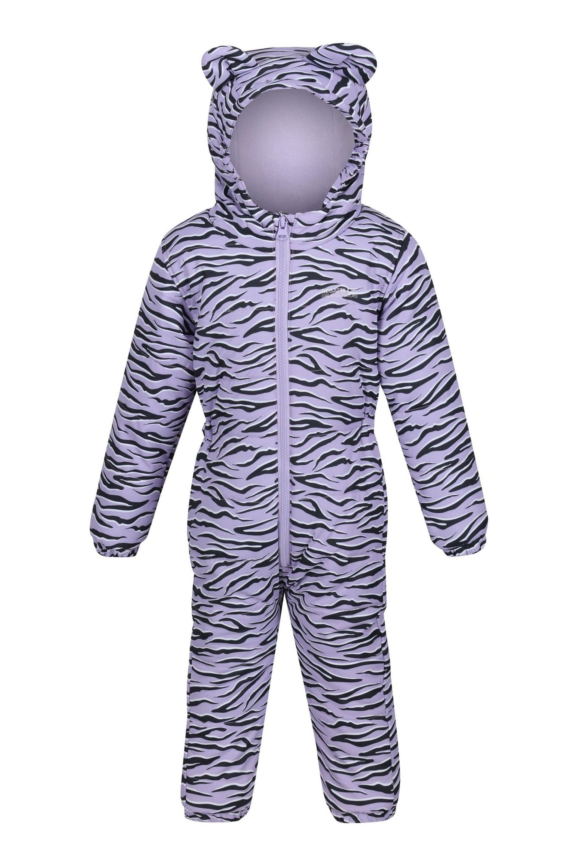 Regatta Purple Penrose Insulated Puddlesuit - Image 1 of 4