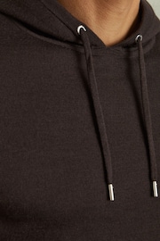 Reiss Holland Merino Wool Drawstring Hoodie - 圖片 3，共 5