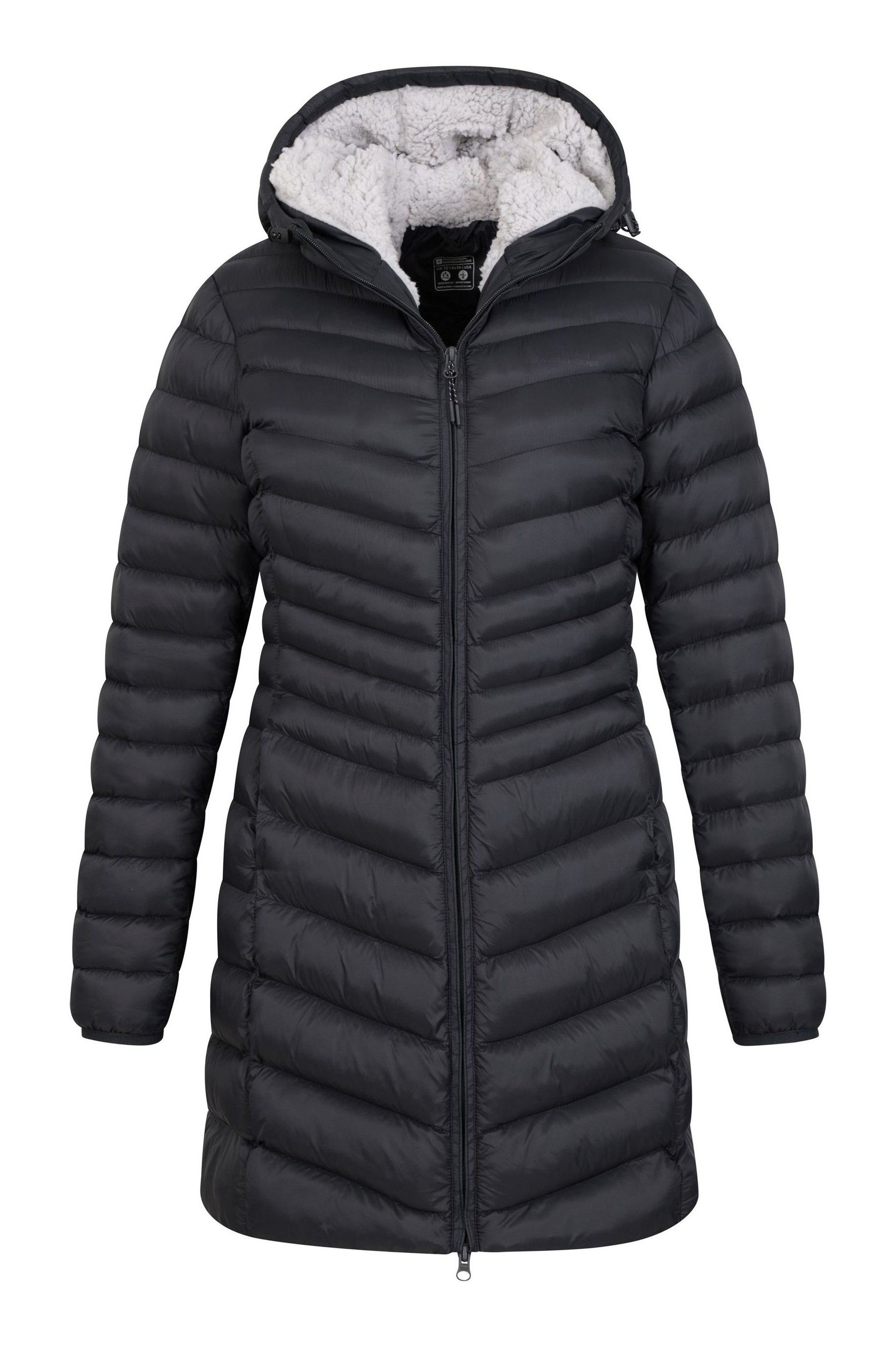 Fur lined jacket top
