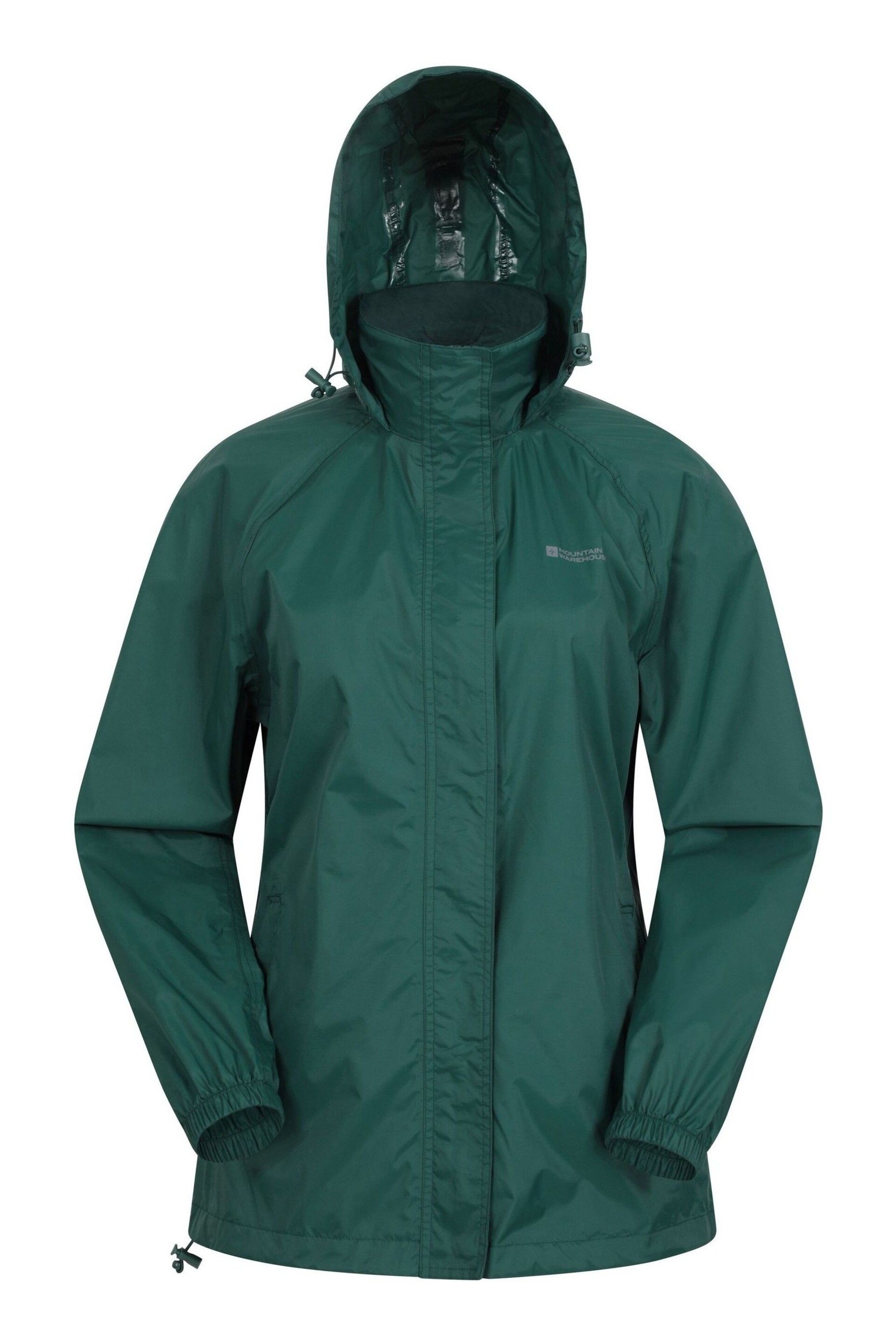 Mountain Warehouse Green Womens Pakka Waterproof Jacket - Image 1 of 5