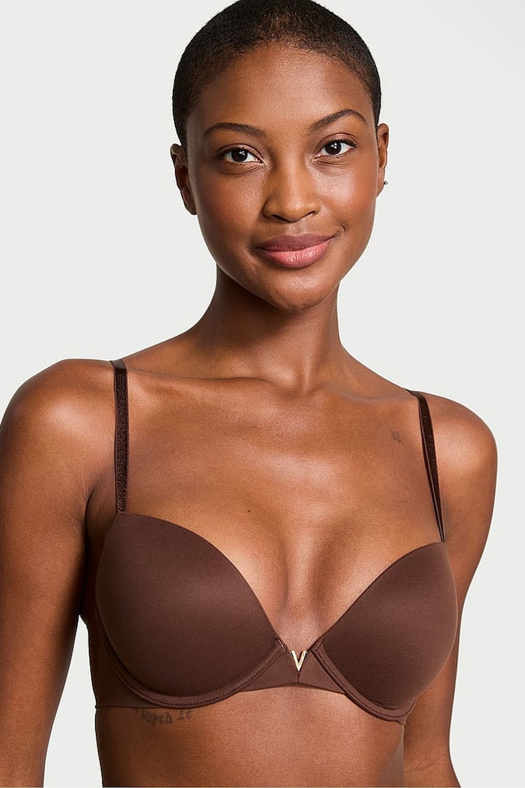 Victoria's Secret Ganache Nude Push Up Smooth Bra - Image 1 of 6