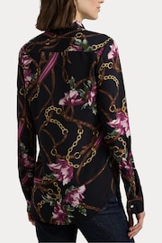 Lauren Ralph Lauren Navy Kristy Patterned Shirt - Image 7 of 9