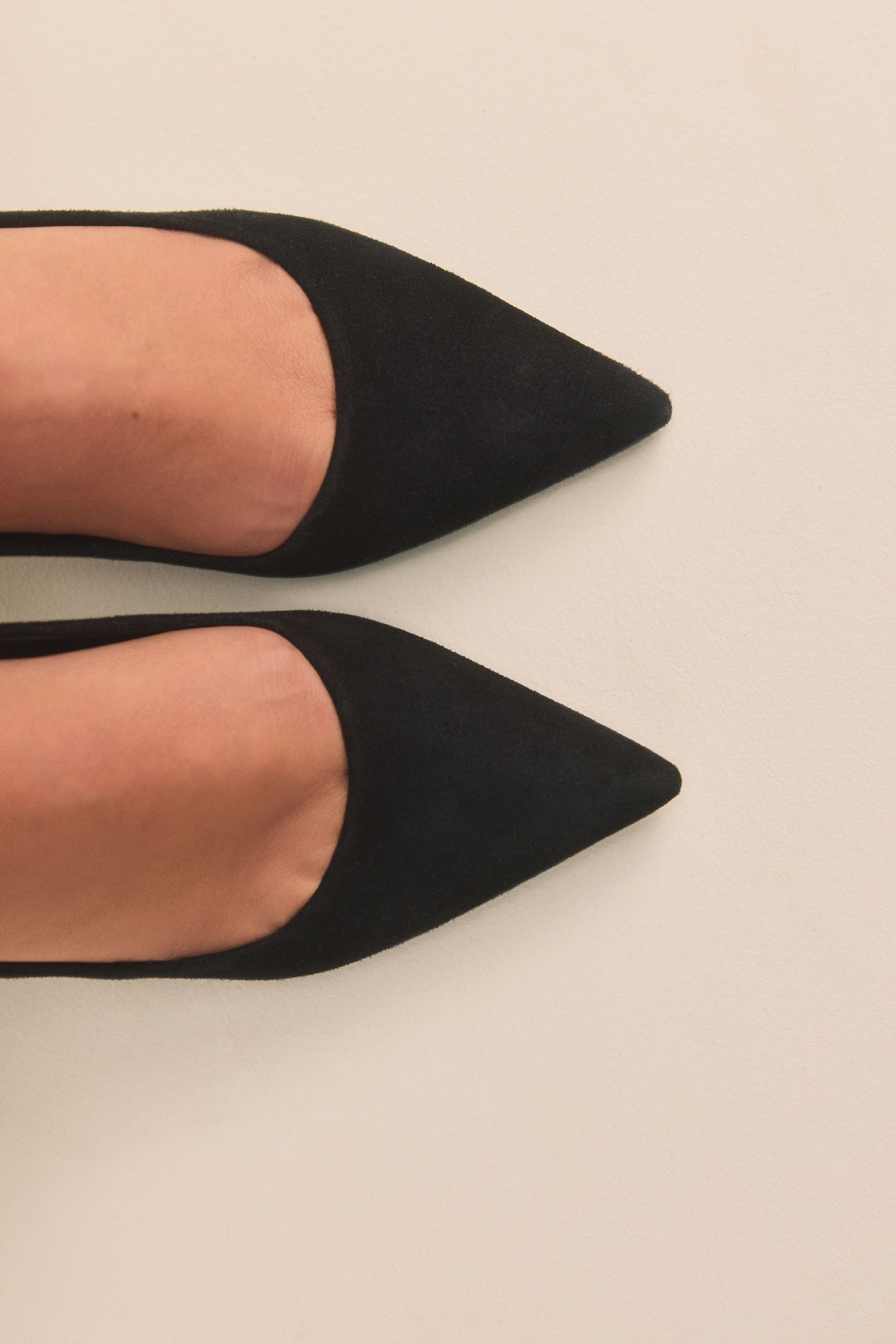 Buy Black Tabitha Simmons Dela Leather Slingback Point Heels from Next USA