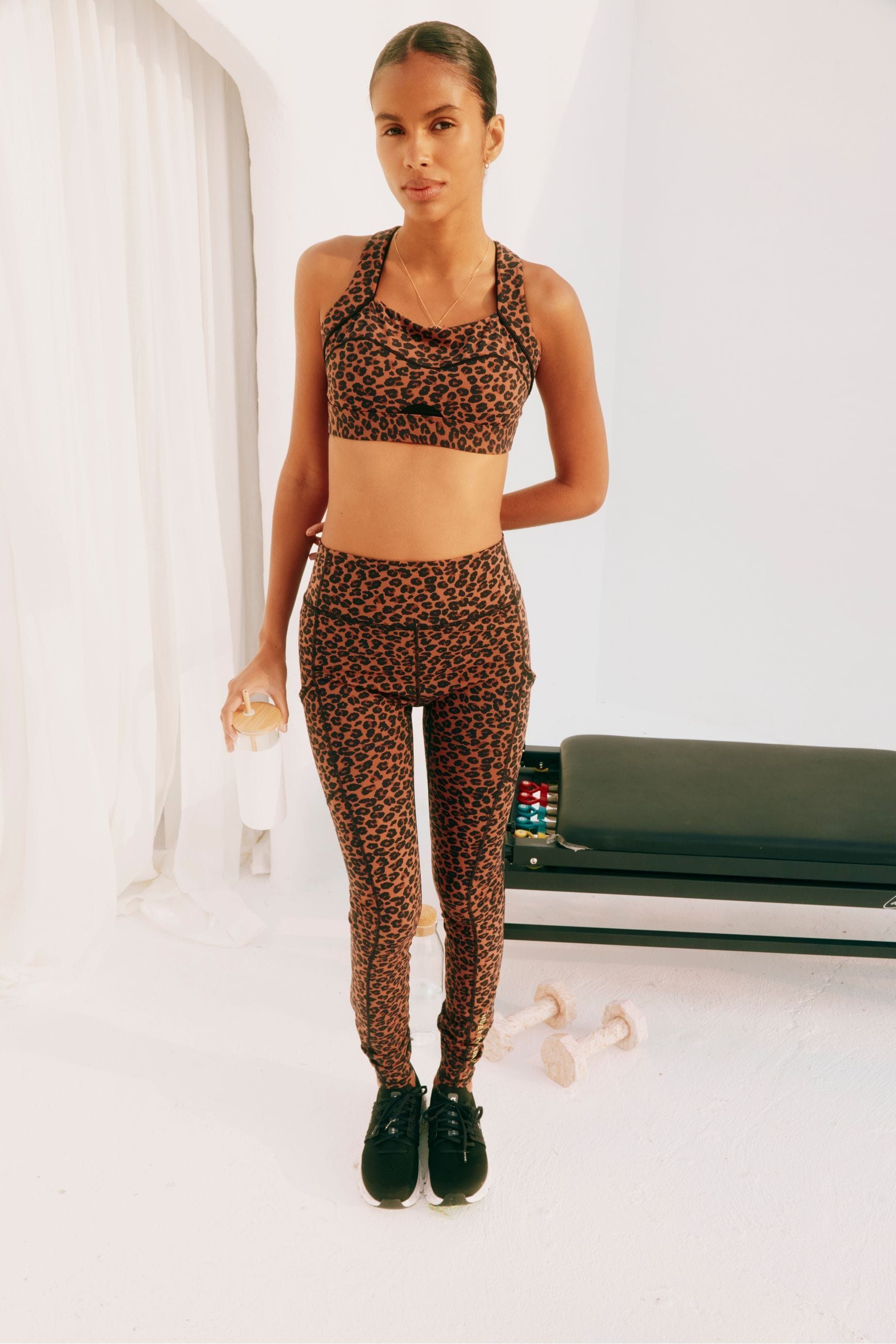 Never Fully Dressed Leopard Sports Leggings
