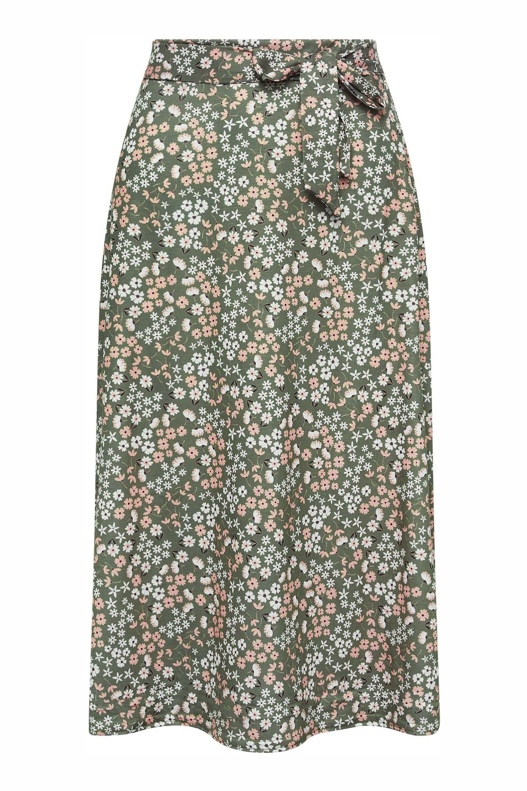 Petite ditsy midi skirt clearance