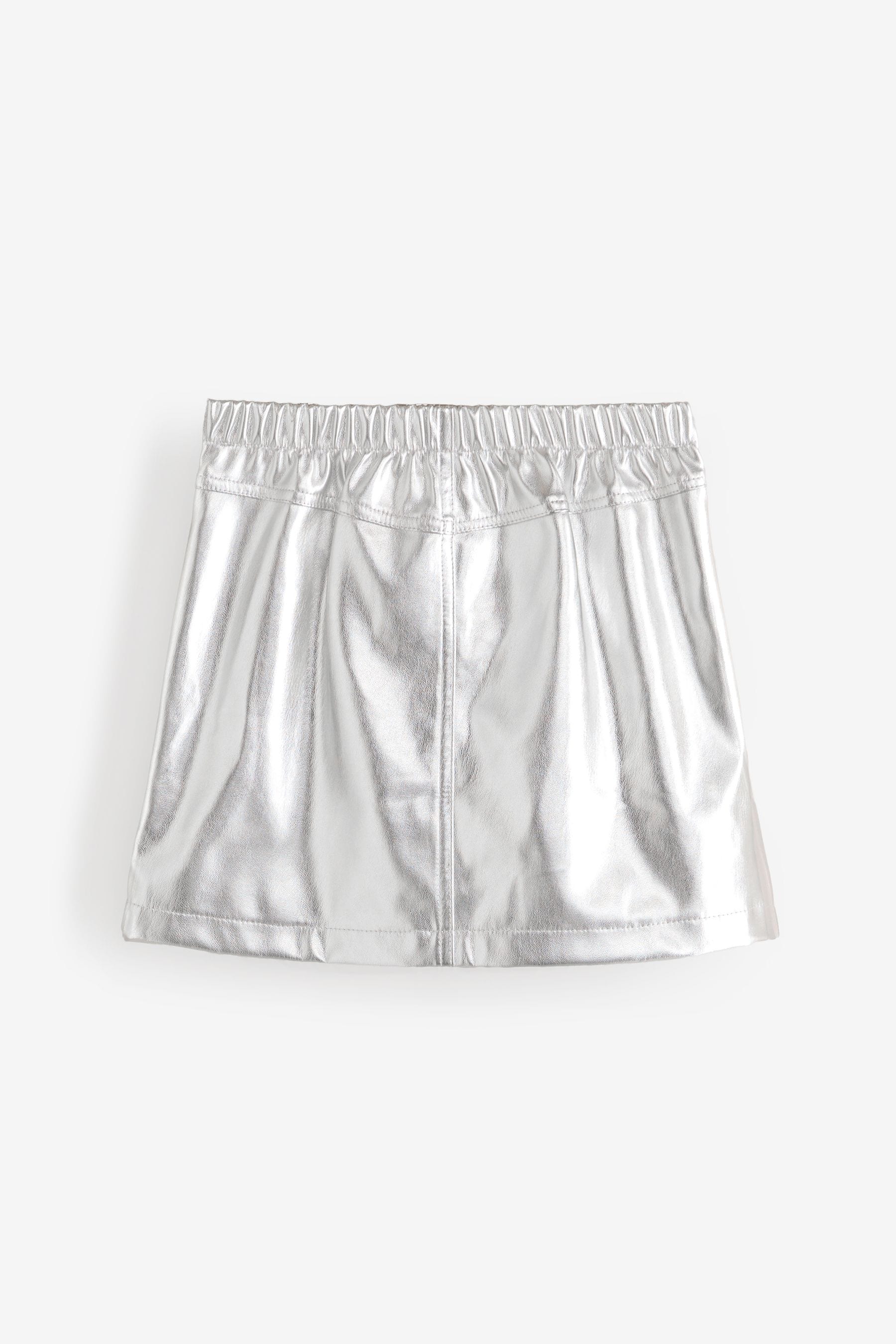 Next silver metallic skirt sales