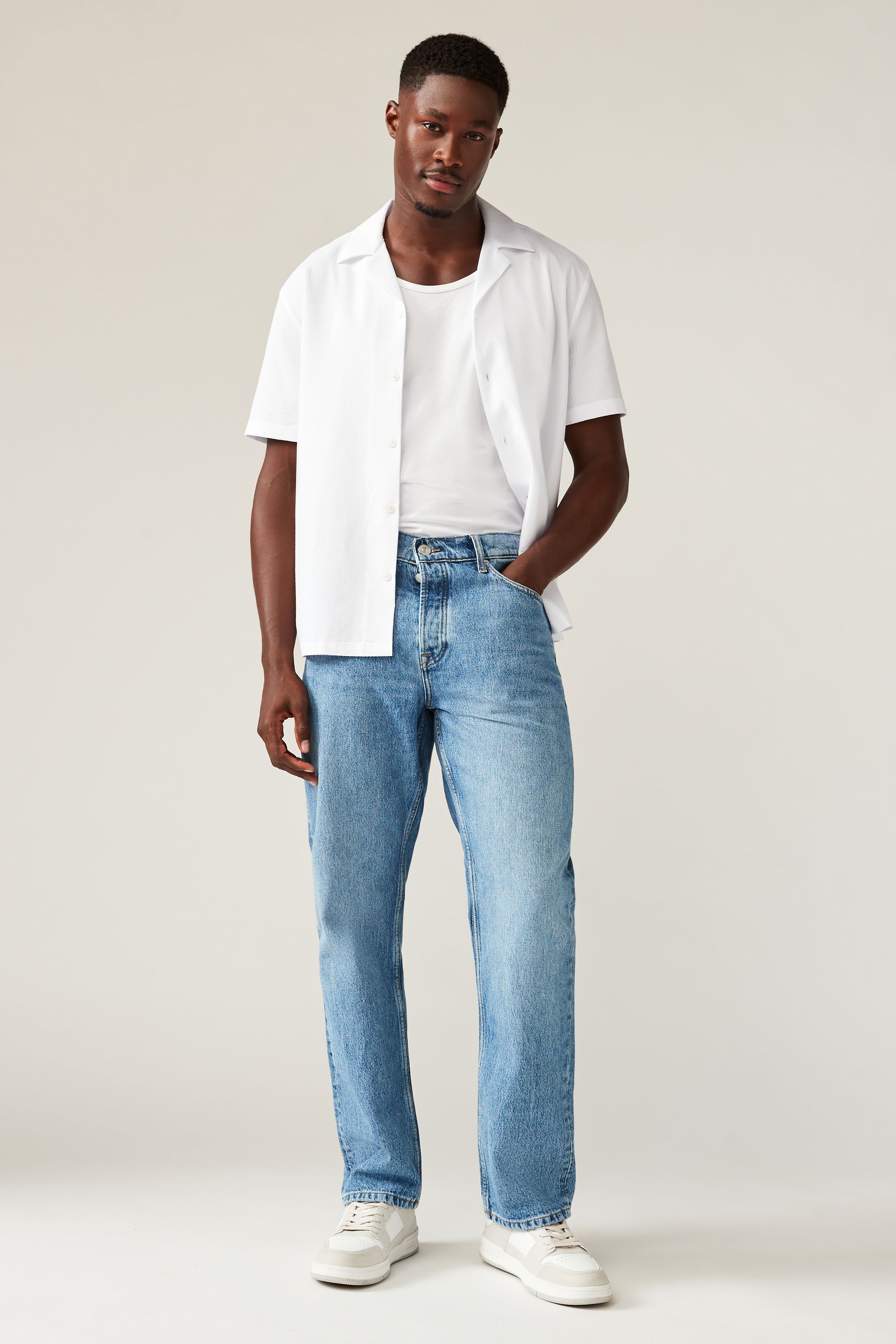 Buy Only Sons Blue Straight Leg Jeans from Next USA