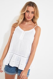 Joe Browns White Relaxed Ladder Lace Cami - Image 1 of 5