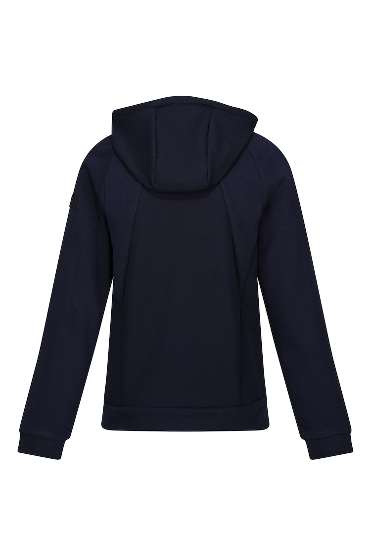 Regatta Blue Flamino Full Zip Hooded Fleece - Image 8 of 8