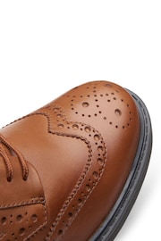 Clarks Brown Leather Orinoco2 Limit Shoes - Image 4 of 6