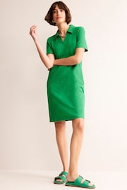 Boden Green Ingrid Polo 100% Cotton Dress - Image 2 of 5