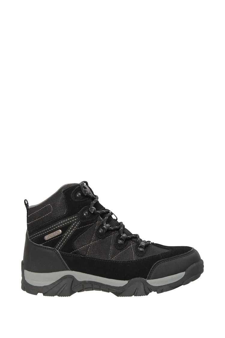 Mountain Warehouse Black Trail Waterproof Kids Walking Boots - Image 2 of 5