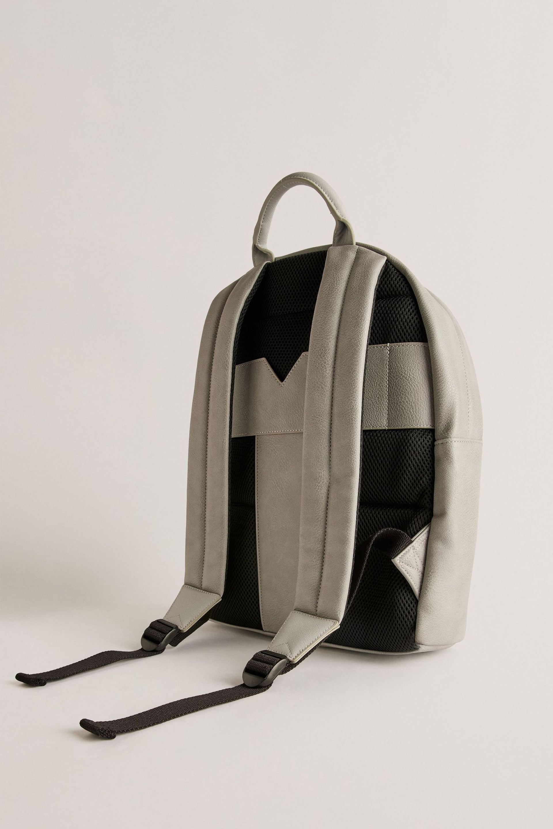 Ted Baker Grey Esentle Striped Backpack - Image 4 of 5