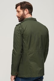 Superdry Green Merchant Technical Field Jacket - Image 3 of 7