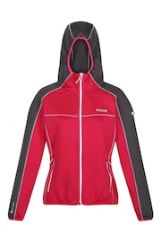 Regatta Pink Womens Attare Lightweight Hooded Jacket - Image 5 of 8