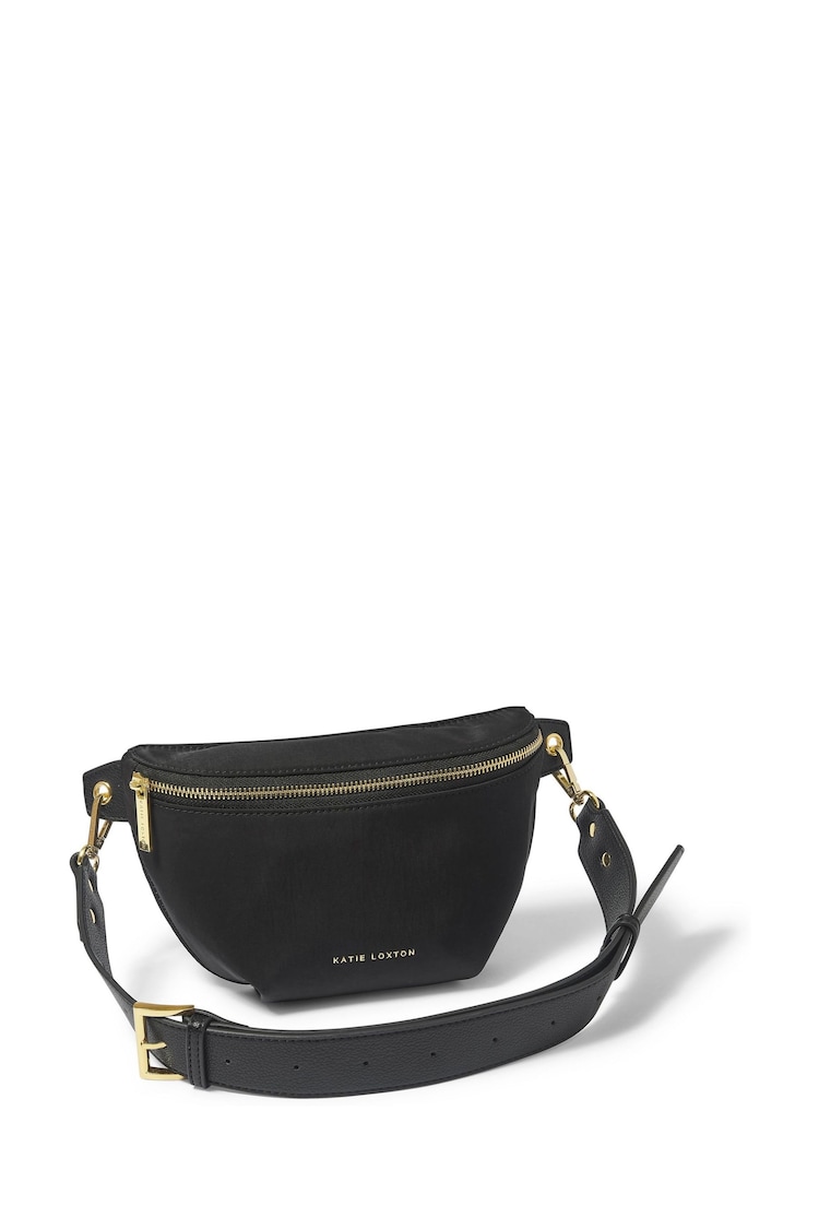 Katie Loxton Black Nylon Lux Belt Bag - Image 1 of 4