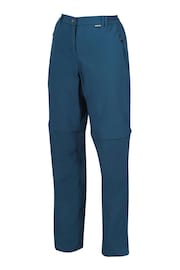 Regatta Blue Chaska Zip Off II Trousers - Image 8 of 8