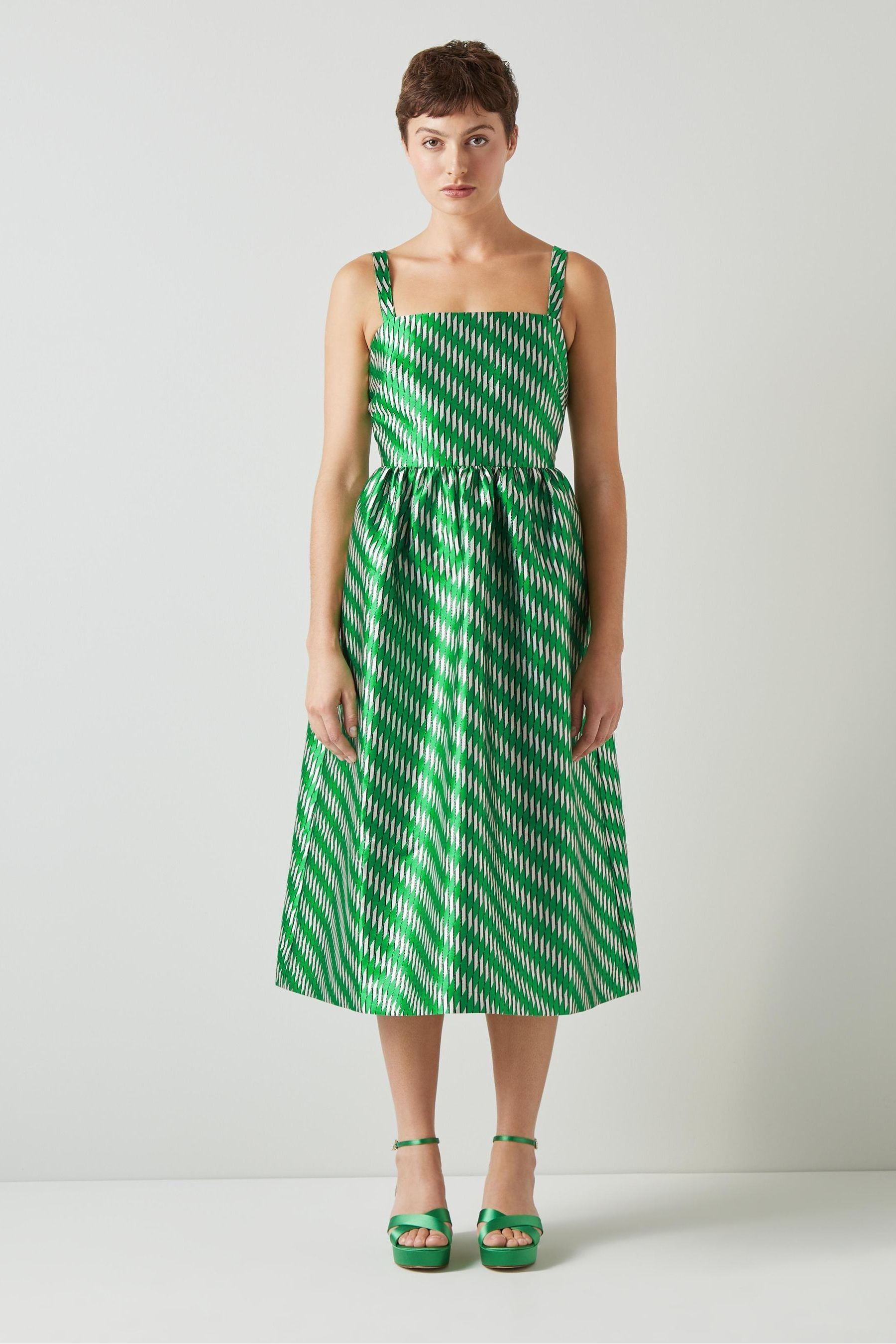 Buy LK Bennett Elodie Geometric Dress from Next Luxembourg