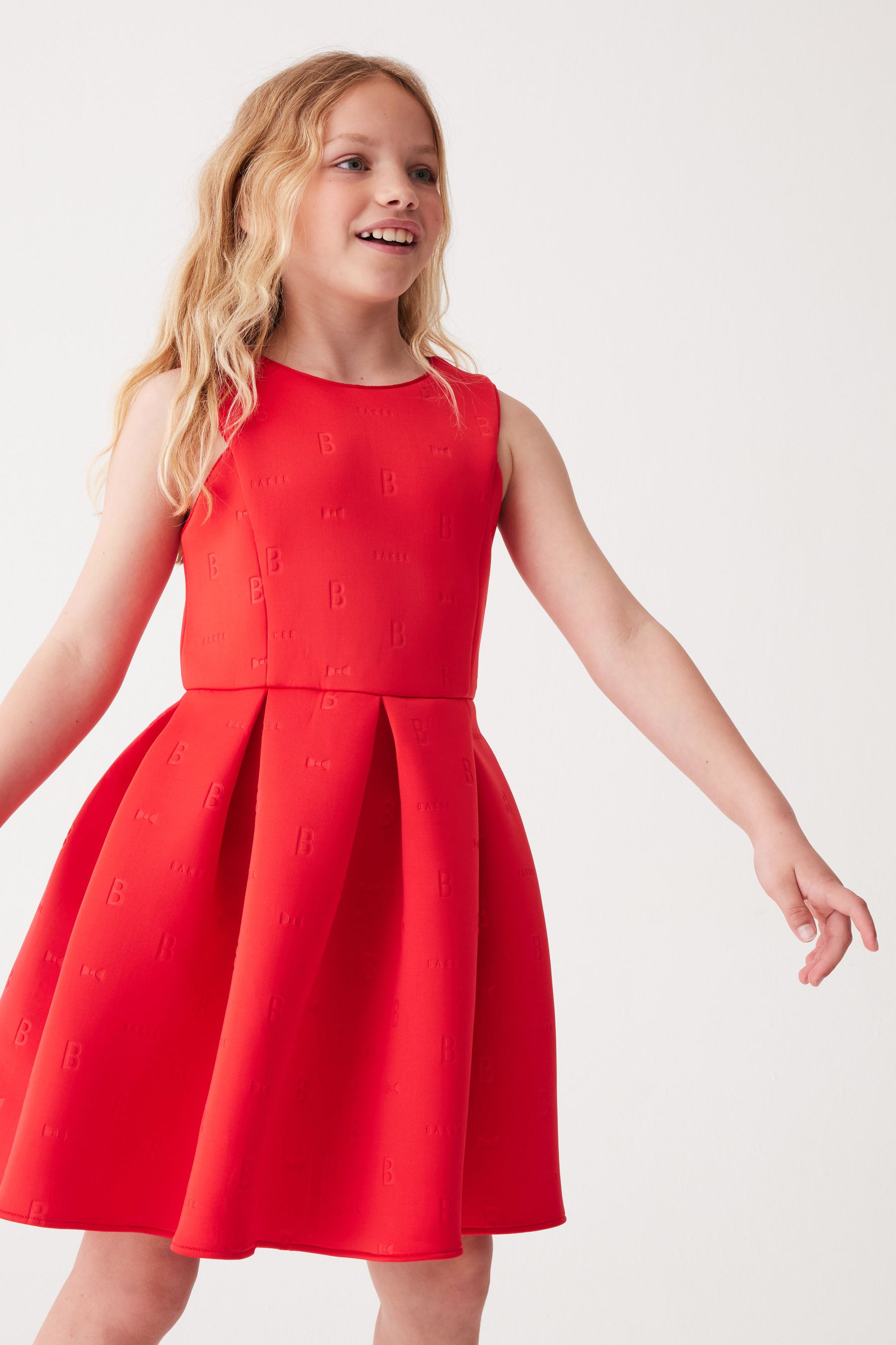 Next girls red dress shop