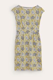 Boden Yellow Florrie Jersey Dress - Image 6 of 6