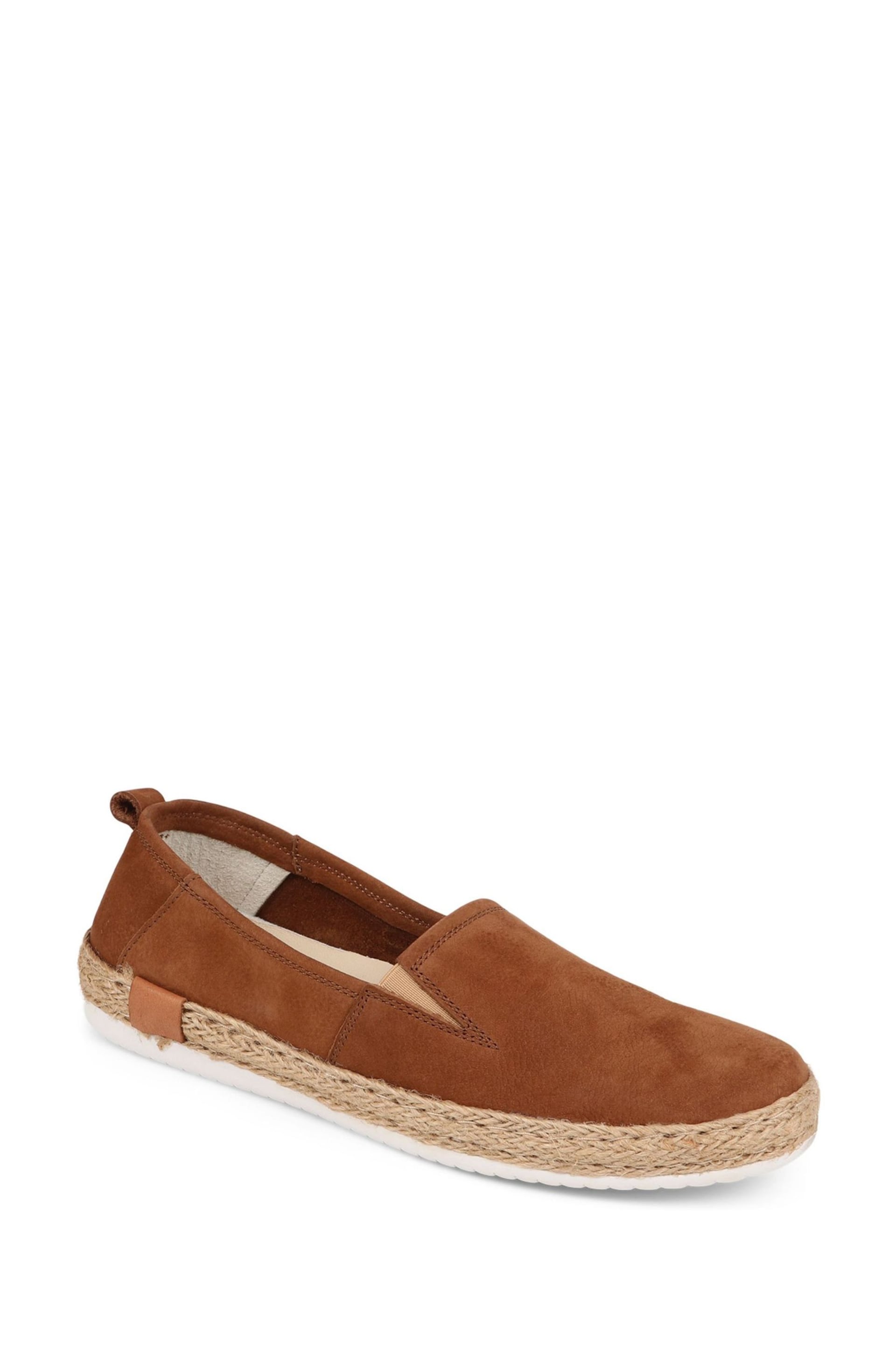 Pavers Natural Milan Leather Espadrille Flats - Image 1 of 5