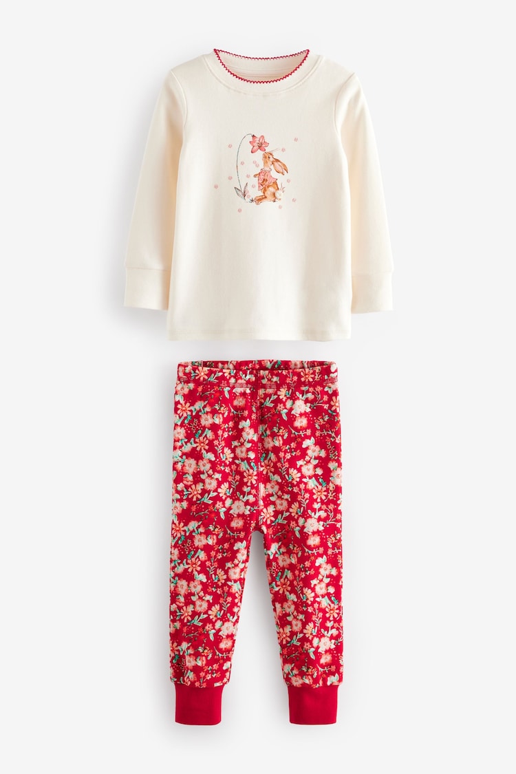 Red Mouse 100% Cotton Long Sleeve Pyjamas 3 Pack (9mths-16yrs) - Image 2 of 9