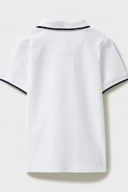 Crew Clothing Tipped Pique Short Sleeve Polo Shirt - Image 4 of 5
