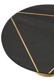 Fifty Five South Black Omari Slate Cake Stand - Image 3 of 4