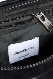 Juicy Couture Girls Diamante Velour Bum Black Bag - Image 7 of 8